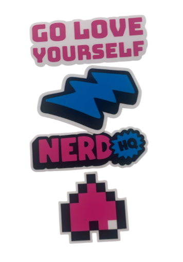NerdHQ Sticker packs